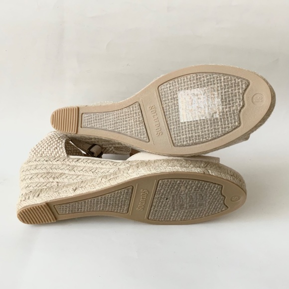 Soludos Womens Open-Toe Midwedge Blush Beige Espadrilles Ankle Strap Sandals 8.5 - Picture 8 of 12